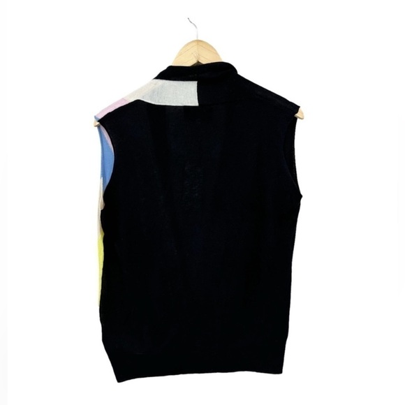 EUC Designer Zoe Couture size Small wrap top 100% silk - Picture 3 of 4